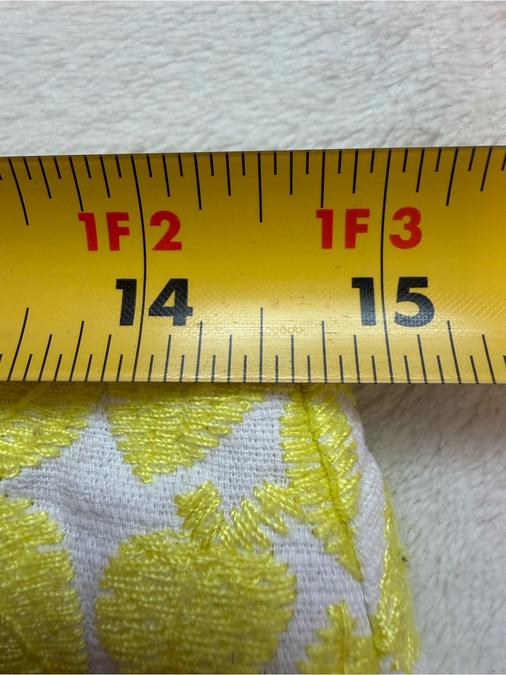 Boden Yellow and Cream Leaf Embroidered A-Line Mini Skirt - Picture 10 of 11